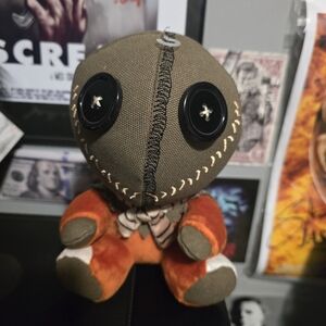 Trick Or Treat Sam Cute Plush Doll with Button Eyes